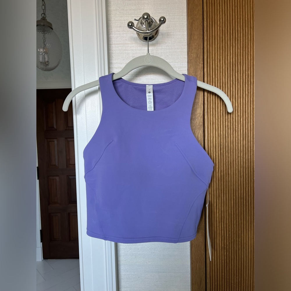 Lululemon lavender Wunder Train Racerback tank size 6